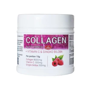 Olympic Kolagen + Vitamin C & Gingko Biloba MALINA 450g
