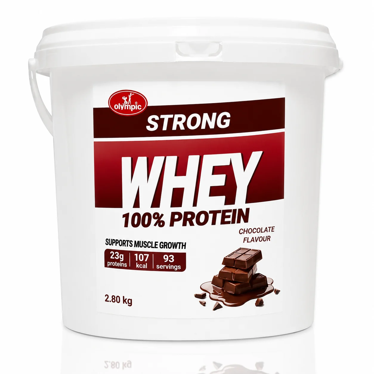 Olympic Strong Whey Protein čokolada 2.8kg – pakovanje proizvoda