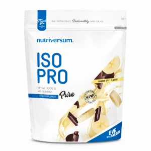 Nutriversum Iso Pro Banana split 1000g pakovanje proizvoda