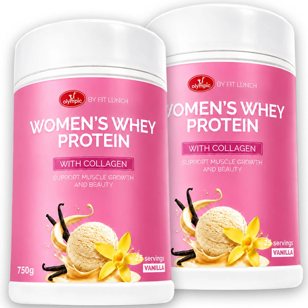 Woman’s Whey Protein sa Kolagenom Vanila 750g 2kom - PAKET UŠTEDE