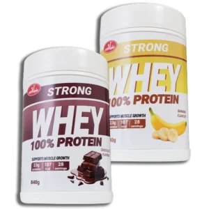 Strong Whey protein 100% Čokolada i Banana 840g 2kom - PAKET UŠTEDE