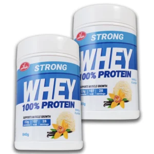 Strong Whey 100% Ukus Vanila 840g 2kom - PAKET UŠTEDE