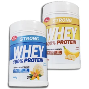 Strong Whey protein 100% Vanila i Banana 840g 2kom - PAKET UŠTEDE
