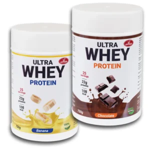 Ultra Whey Protein Banana & Chocolate 750g 2-Pack
