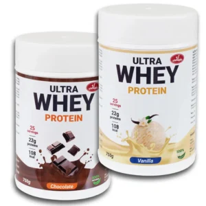 Ultra Whey Protein Chocolate & Vanilla 750g 2-Pack