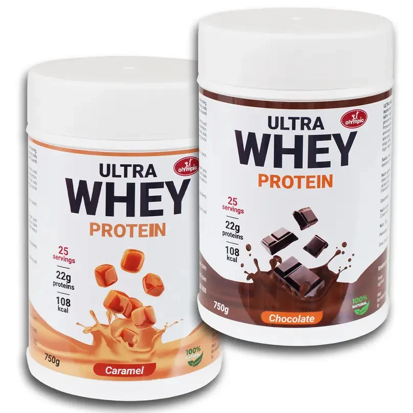 Ultra Whey protein Karamela i Čokolada 750g 2kom - PAKET UŠTEDE