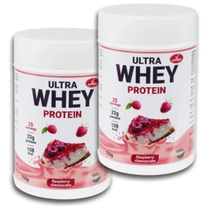 Ultra Whey protein Malina Čiz-kejk 750g 2kom - PAKET UŠTEDE