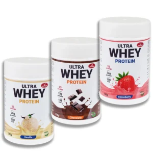 Ultra Whey protein 750g x3 vanila, čokolada, jagoda PAKET UŠTEDE