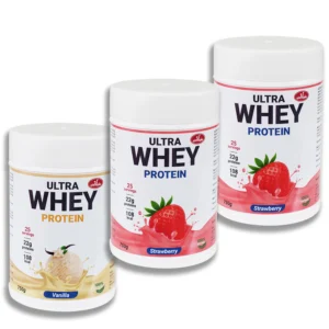 Ultra Whey protein 750g x3 vanila, jagoda, jagoda PAKET UŠTEDE