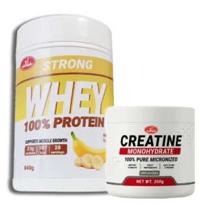 Olympic Strong Whey Banana + Olympic Creatine Monohydrate – PAKET UŠTEDE