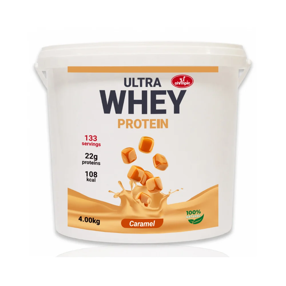 Olympic Ultra Whey Protein karamela 4kg – pakovanje proizvoda