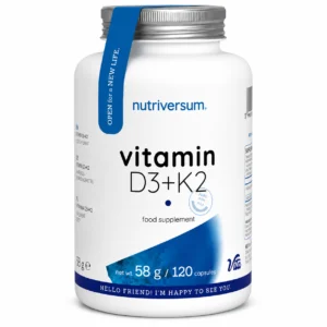 Nutriversum Vitamin D3 + K2 Caps Vita 120 kapsula