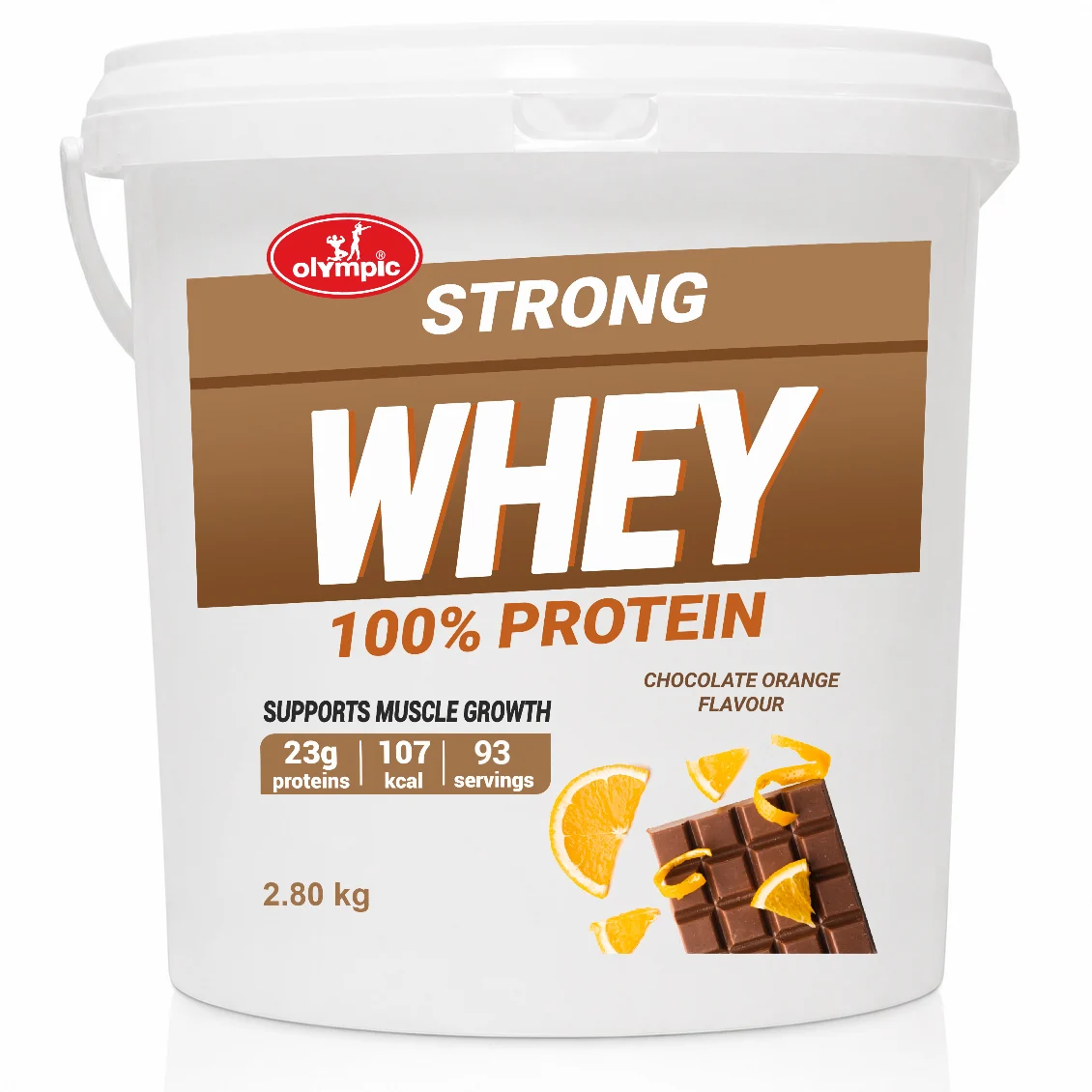 Olympic Strong Whey Protein 100% Čoko-oranž 2,8kg