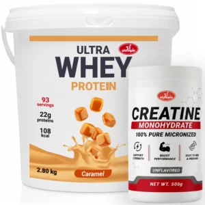Olympic Ultra Whey protein Karamela 2,8kg + Olympic Creatine Monohydrate 500g